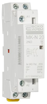 Модульний контактор MK-N 2P 20A 2NO 220V A0040030024 фото