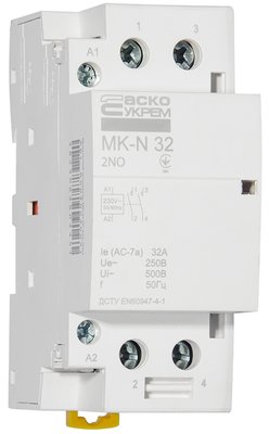 Модульний контактор MK-N 2P 32A 2NO 220V A0040030031 фото