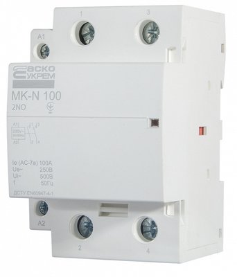 Модульний контактор MK-N 2P 100A 2NO 220V A0040030038 фото