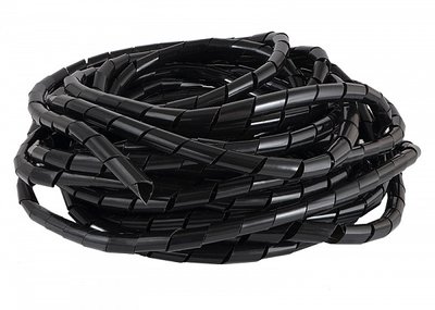 SWB-08 Спіральна обвязка кабельна чорна (10м) A0150070011 фото