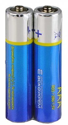 Батарейка сольова AАА.R03.SP2 (shrink 2) Аско.R03.SP2 фото