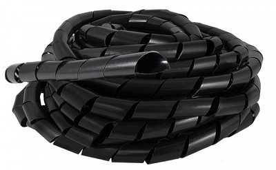 SWB-12 Спіральна обвязка кабельна чорна (10м) A0150070013 фото