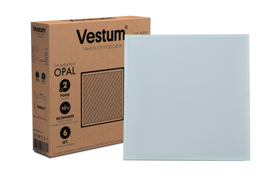 Панель свiтлодiодна LED OPAL 40W 600x600 4200K 220V Vestum 1-VS-5013 фото