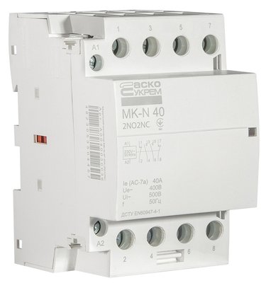Модульний контактор MK-N 4P 40A 2NO2NC 220V A0040030036 фото