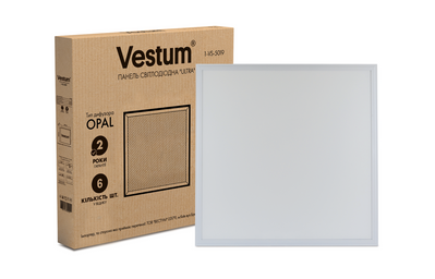 Панель свiтлодiодна LED ULTRA SLIM 40W 600x600 4000K 220V Vestum 1-VS-5019 фото
