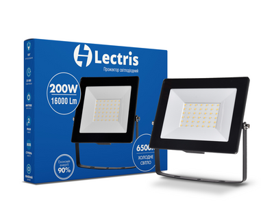 Прожектор LED Lectris 200W 16000Лм 6500K 185-265V IP65 1-LC-3007 1-LС-3007 фото
