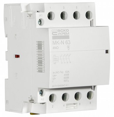 Модульний контактор MK-N 4P 63A 4NO 220V A0040030034 фото