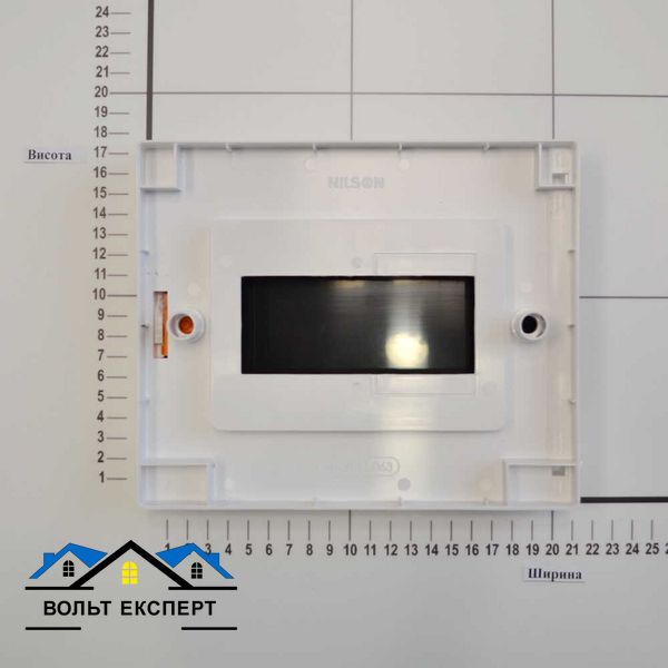 Щит пластиковий Nilson quantum на 6 модулів зовн. комплект 32881006 фото