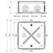Коробка IP 54 для зовнішнього монтажу 110х110х52мм, свiтло-сiра 8135_KA фото 2
