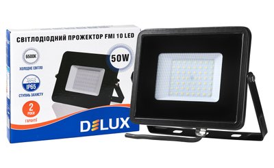 Світлодіодний прожектор DELUX FMI 10 LED 50Вт 6500K IP65 90008738 фото